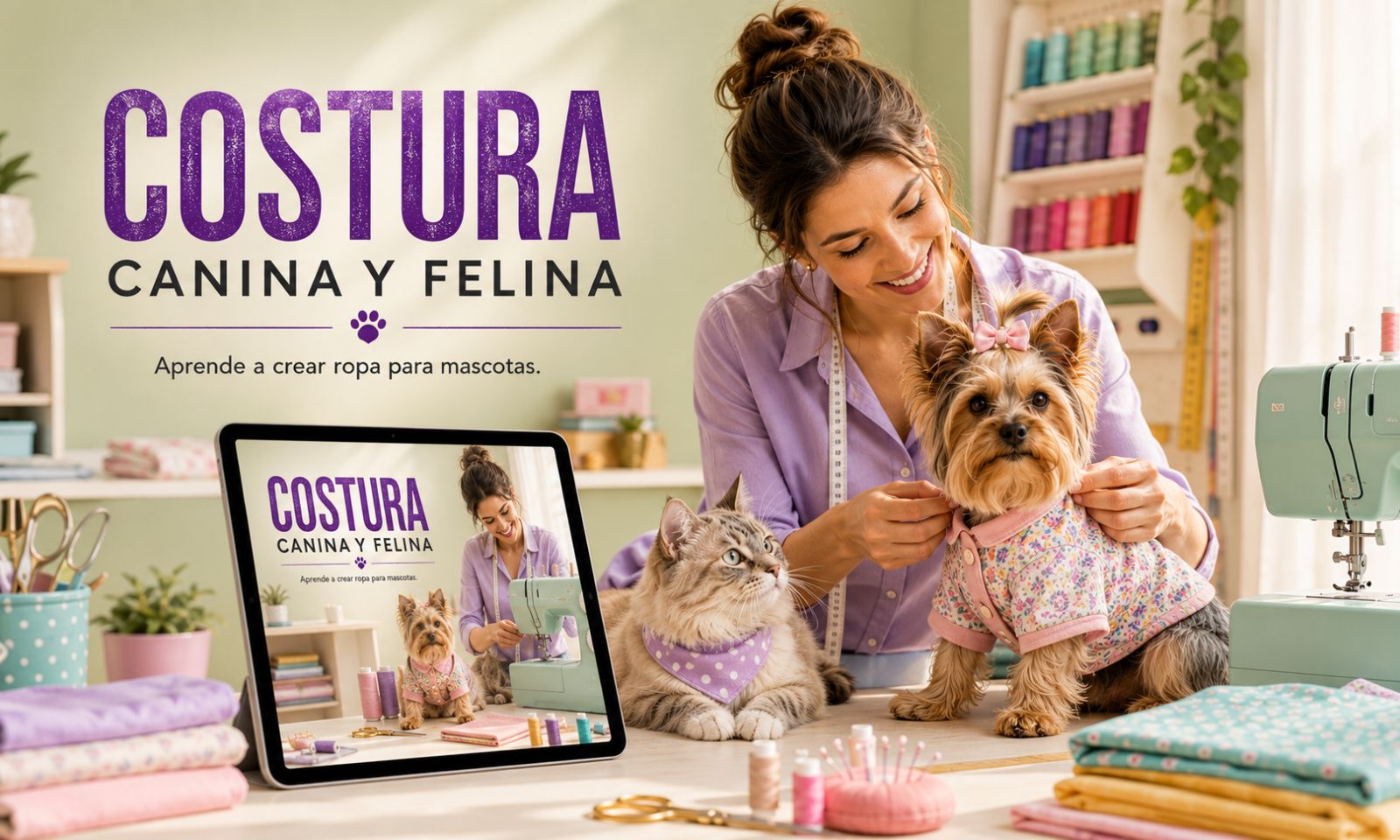 costura canina y felina