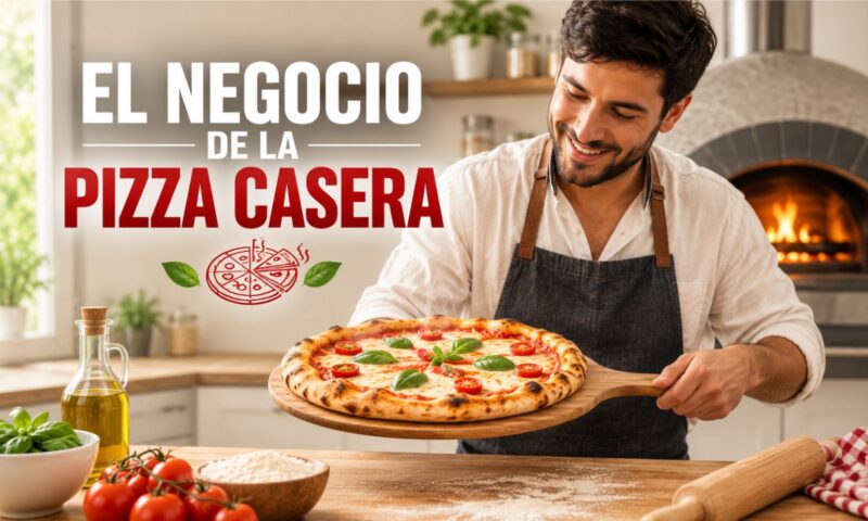 el negocio de la pizza casera